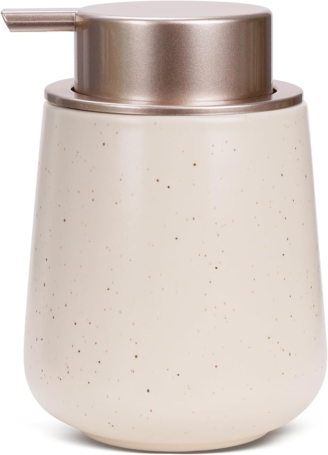 Bosilunlife Hand Soap Dispenser - 12oz Ceramic Soap Dispenser Bathroom Refillable Liquid Soap Pump Dispenser for Bathroom Kitchen Dispenser for Dish Soap with Easy-to-Press Pump