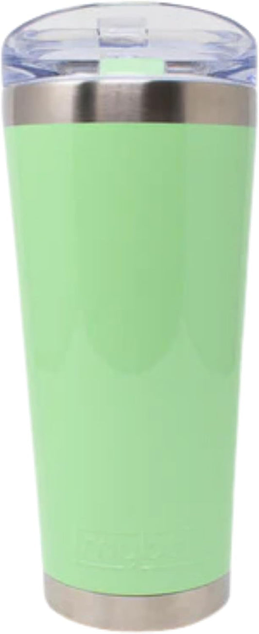 Classic Premium Stainless Steel Tumbler with 12-Hour Temperature Control, Tritan Lid, and BPA-Free Construction | Green Ash, 26 oz