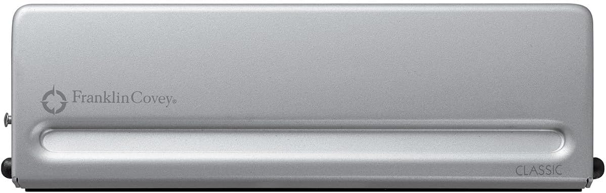 FranklinCovey - Metal Hole Punch for FranklinCovey Planners | Spill-Proof Chip Collector & Rubber Non-Slip Base (Classic)
