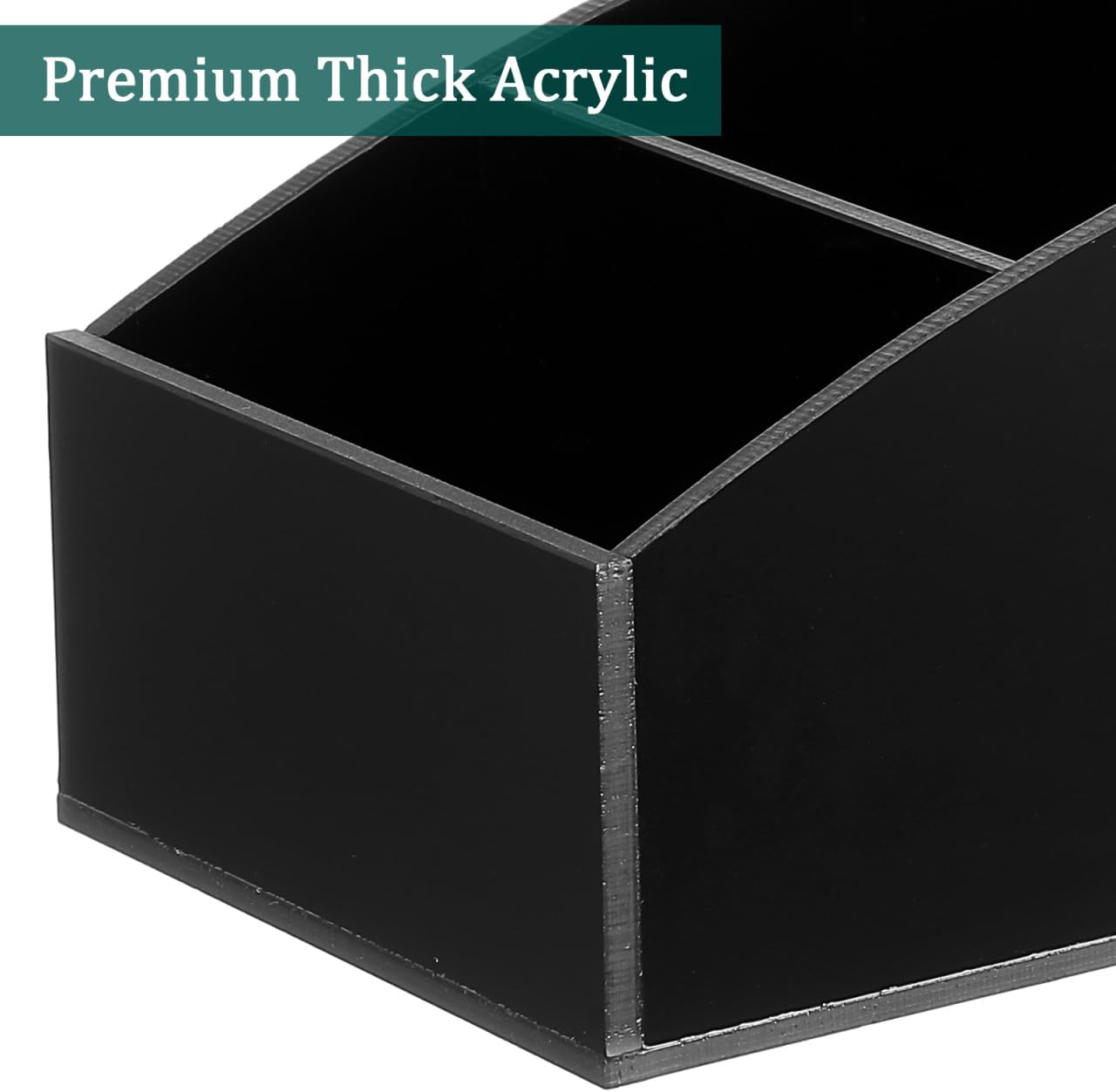 STOBAZA Hotel Tea Bag Box and Sugar Packet Holder Coffee Bar Organizer for Condiments Desktop Storage for Tea and Sugar Bags for Coffee Stations and Hotel Supplies