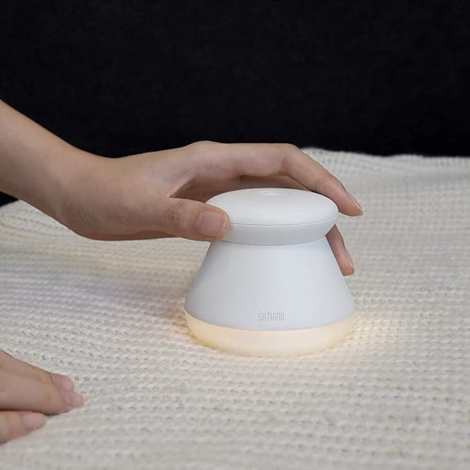 Scienbeauty Fabric Shaver Fuzz Remover Rechargeable, Electric Lint Remover with Light, Sweater Shaver with Stainless Steel 6-Blades, Dual Protection for Fuzz, Lint, Pills, Bobbles Removing