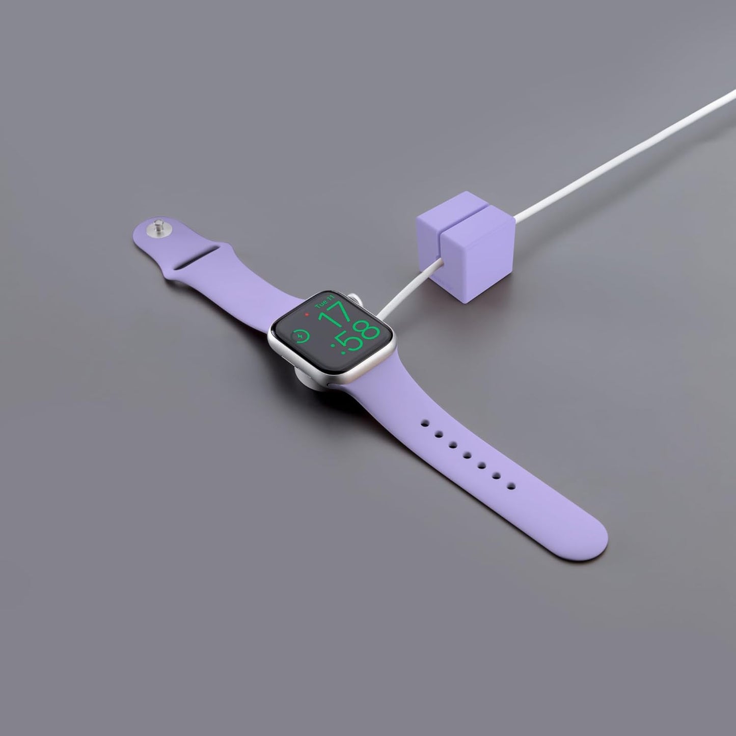 Function101 Weighted Magnetic Cable Blocks – Non-Adhesive Anchors for Cable Organization – Weighted Cord Holders & Accessory Organizer – Durable Magnetic Accessories for Office Use (Purple, Pack of 3)