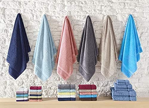 SALBAKOS 100% Turkish Cotton Extra Large Bath Sheet Set of 2 35x70 inch | Heirloom Quality | Hotel & Spa Collection | Soft, Absorbent Oversize Bath Towels | Made in Turkey (Chocolate, 2 Bath Sheets)