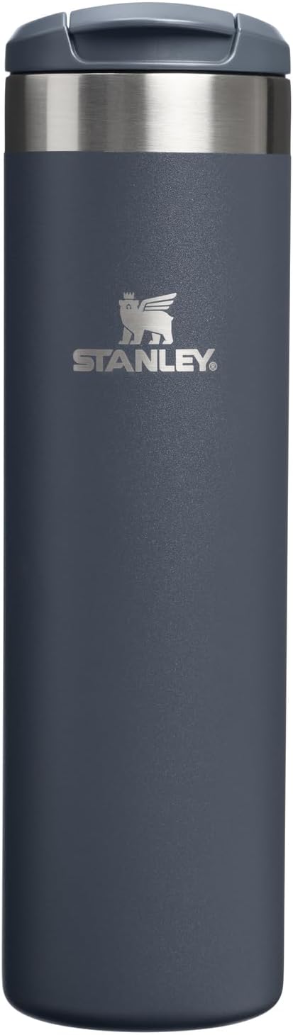 Stanley AeroLight Transit Bottle 20 oz | Locking Drink Through Lid | Leak Resistant Water Bottle or Coffee Travel Mug | Lightweight Insulated Stainless Steel | BPA-Free | Twilight