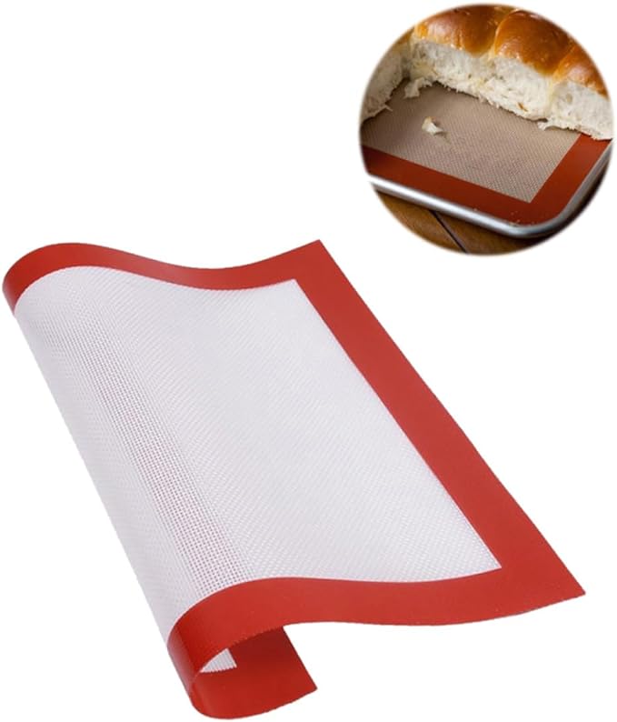 Non-stick Silicone Baking Mat Professional Grade Oven Liner for Pastry and Cookie Heat Resistant Kitchen Mat with Strong Adsorption Flexible and Easy to Clean