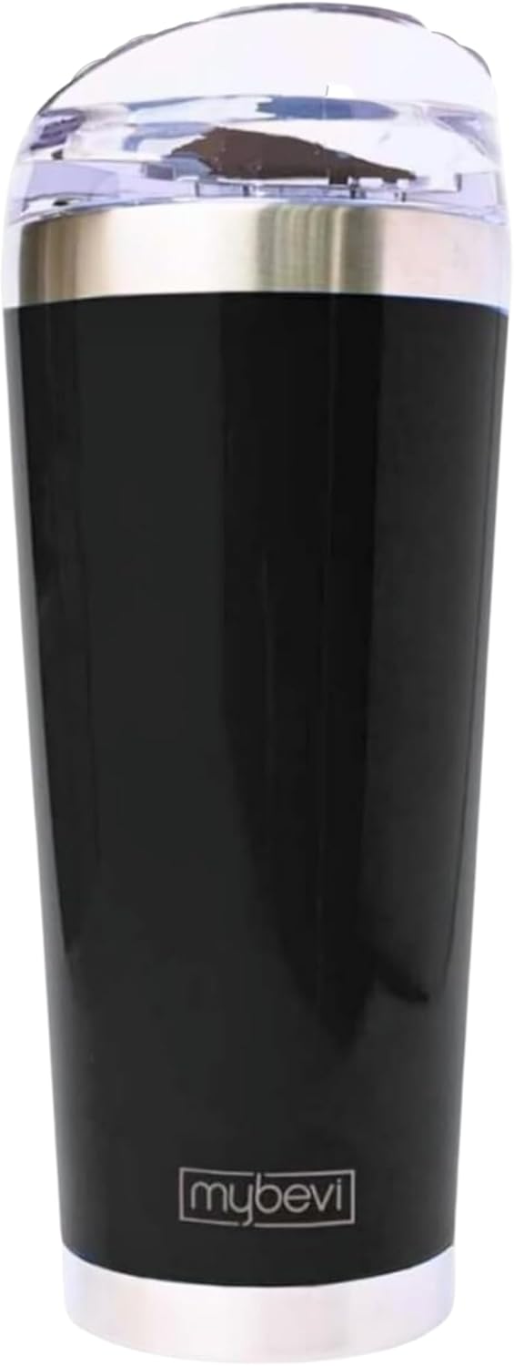 Classic Stainless Steel Premium Grade Insulated Travel Tumbler (Black, 26 oz)