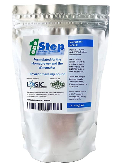 One Step No Rinse Cleanser (1 lb) Homebrew Cleaner