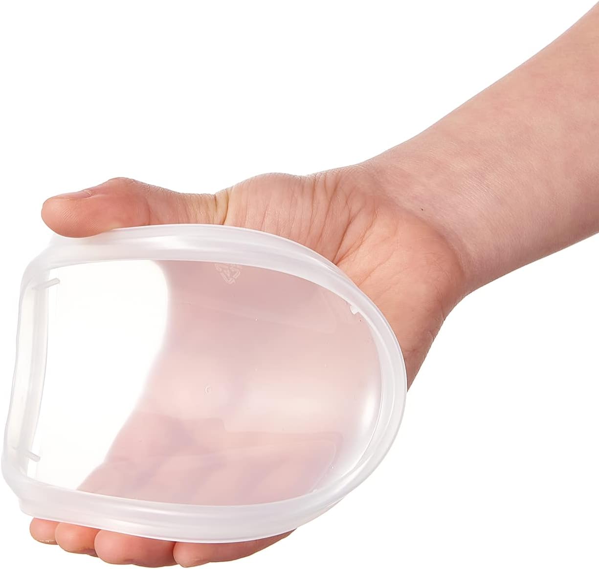 FULING [48pack 8oz Plastic Containers with Lids Deli Disposable Food Storage Takeout Containers Airtight BPA-Free Leakproof Round Bowls for Soup Salad Restaurant Supplies with Clear Lids