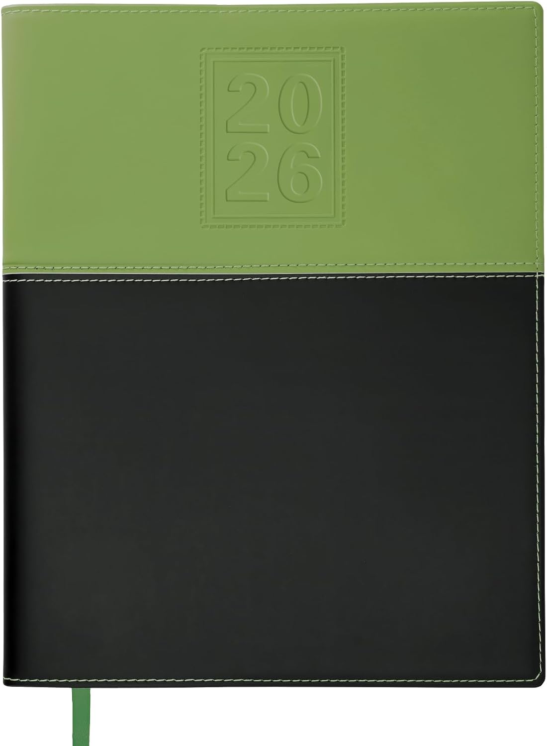 2026 Planner Calendar, 8"x10" : Includes 14 Months (November 2025 - December 2026) / 2026 Weekly Planner/Weekly Agenda/Monthly Calendar Organizer (Green/Black)