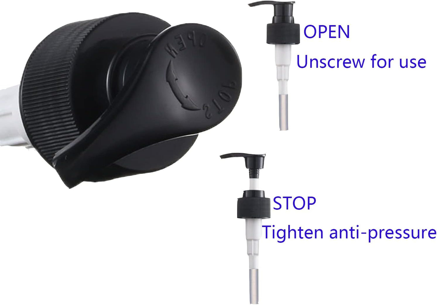 10 Ounce/300ml Pump Bottle Dispenser, Shampoo Pump Dispenser Hand Soap Dispenser Bottles for Bathroom, Kitchen Sink, Lotion, Hand Soap Dispenser, 2-Pack Brown