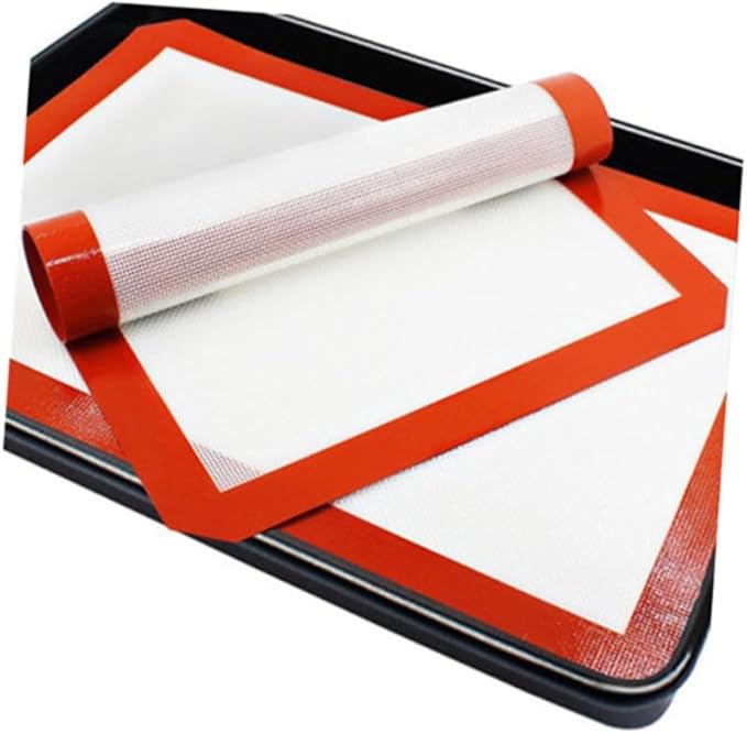 Professional Grade Non-stick Silicone Baking Mat with Powerful Adsorbability Flexible Pastry Liner for Oven Microwave Fridge Use Easy Clean Kitchen Silicone Pad for Dough Rolling