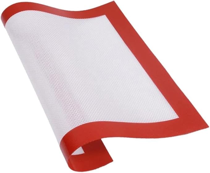Uonlytech Professional Grade Non-stick Silicone Baking Mat for Cookie and Pastry Work Flexible Heat-resistant Kitchen Pad with Strong Adsorption Reusable Baking Board for Oven and Microwave