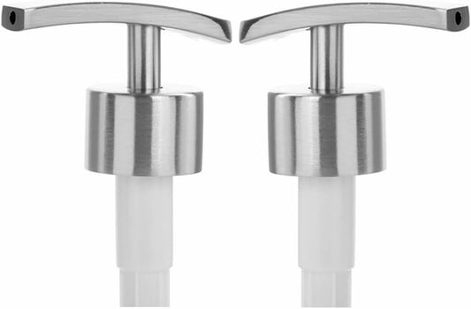 GOOTRADES 2 Pack Soap Pump Replacement, 304 Stainless Steel Soap Dispenser Pump for Bottles