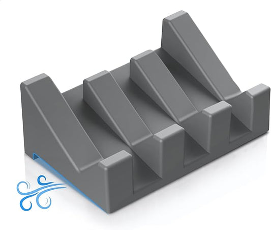 Silicone Soap Dish - Extended Self Draining Holder for Shower and Bathroom - 1 PCS Bathtub Soap Dish With Drainage