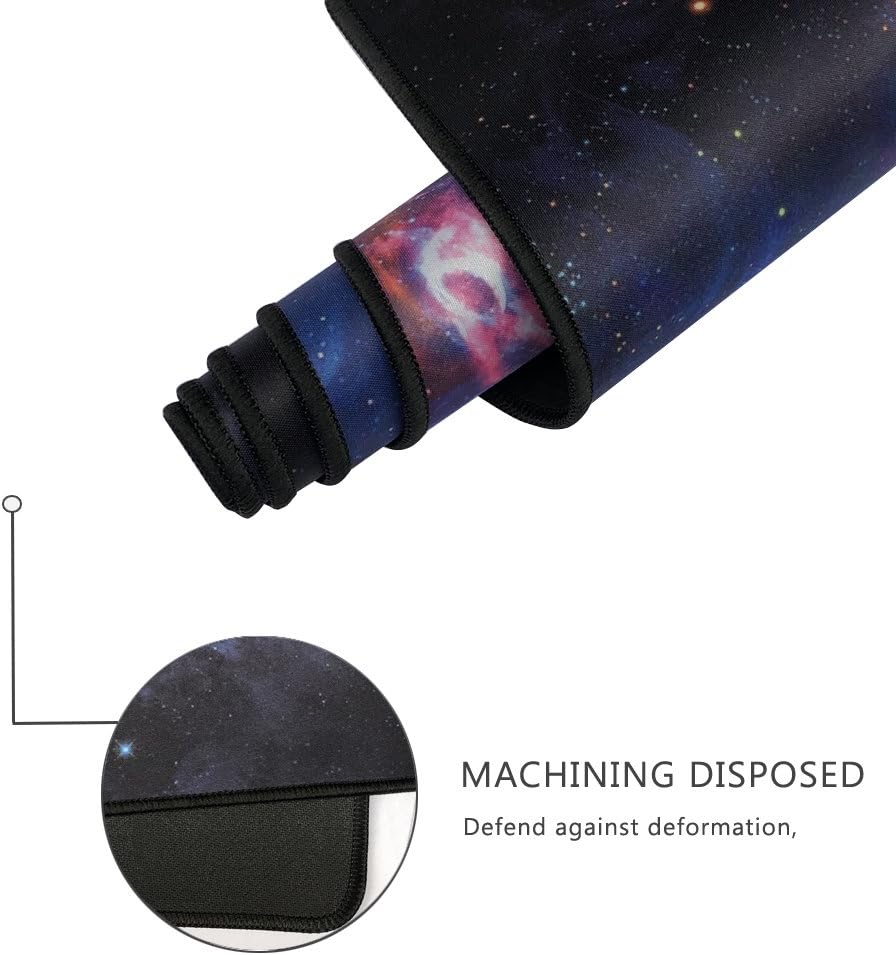 XXL Professional Large Mouse Pad & Computer Game Mouse Mat (35.4x15.7x0.1IN, Sky Girl)