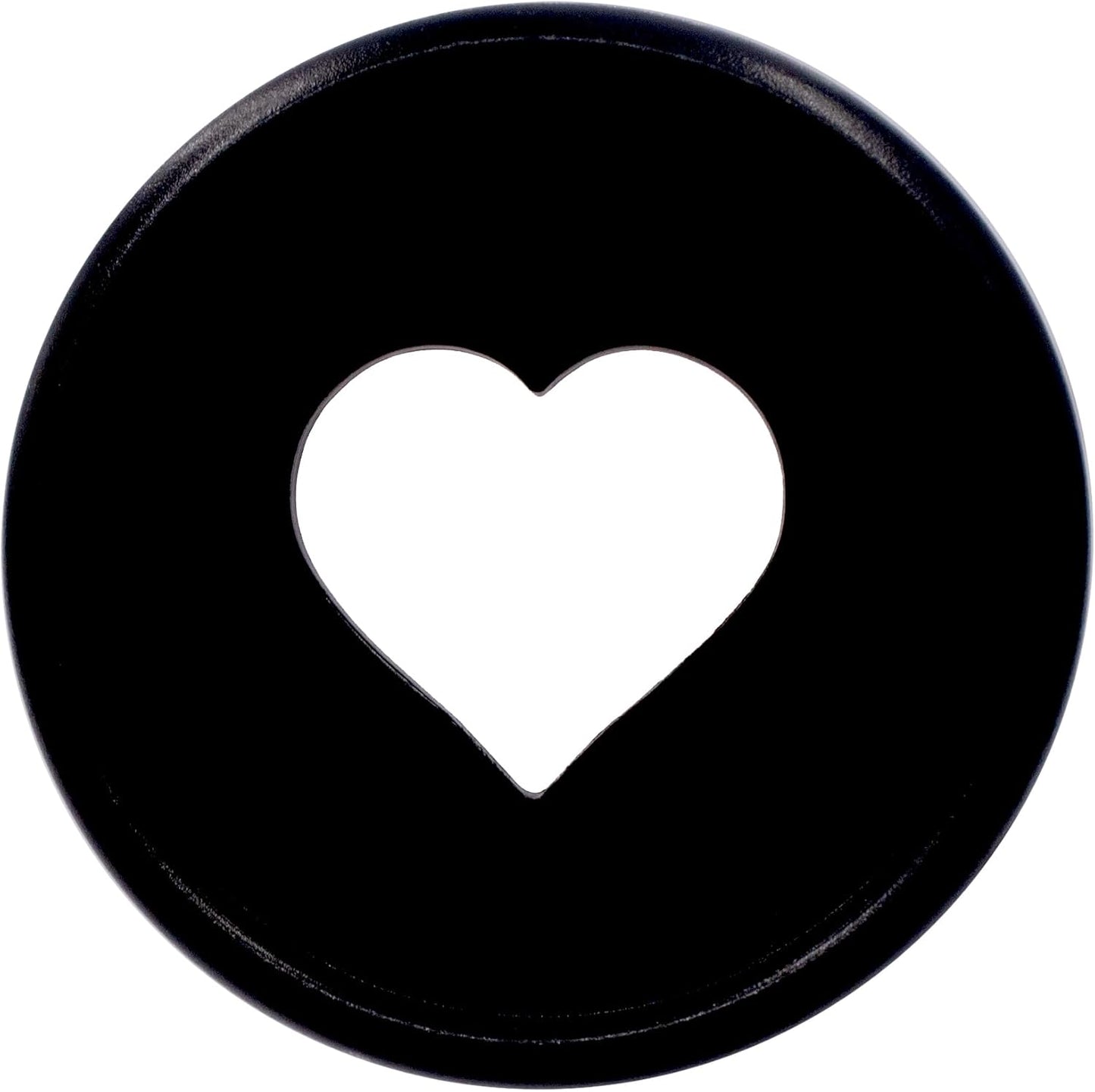 100pcs Planner Expander Discs 1.1Inch Book Binding Disc For Discbound Notebook Accessories Heart Binder Rings(Black,1.1 inch/28 mm)