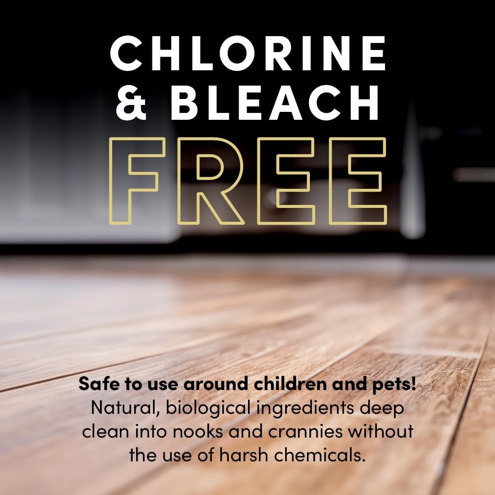 Clean Revolution SuperCharged Multi-Surface Cleaner, Non-Toxic, Eco-Friendly & Plant-Based, Ready to Use, Seaside Lavender, 128 Fl Oz