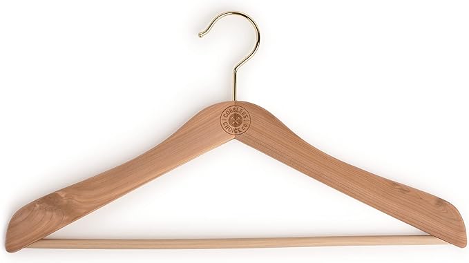 Cobbler's Choice Cedar Hanger (3-Pack), Naturally Absorbs Moisture, Eliminates Unwanted Odor, & More