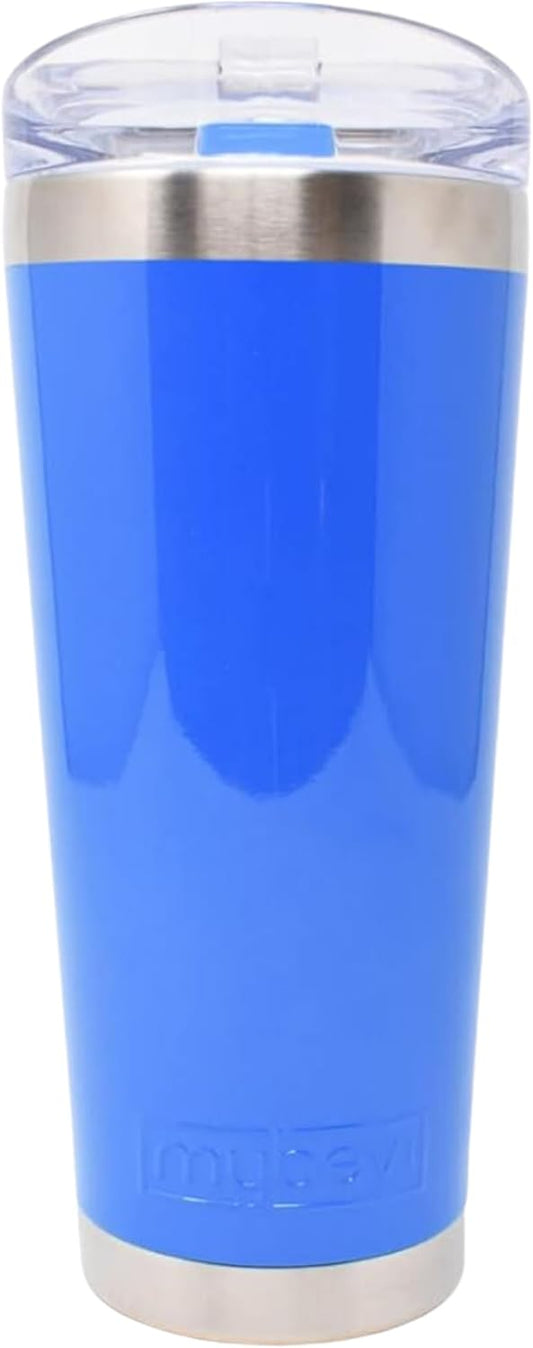 Classic Premium Stainless Steel Tumbler with 12-Hour Temperature Control, Tritan Lid, and BPA-Free Construction | French Blue, 26 oz