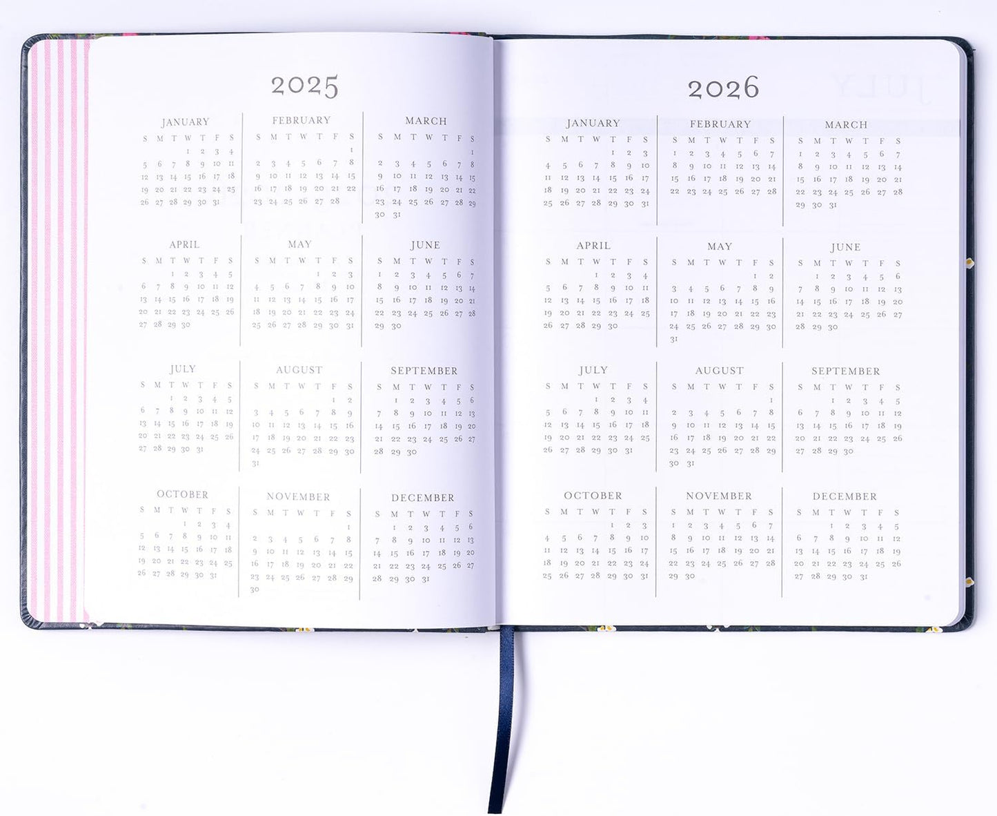 Laura Ashley 2025-2026 Large Agenda Planner, 18 Month, Monthly & Weekly Pages (8 x 10" | July 2025-Dec 2026)