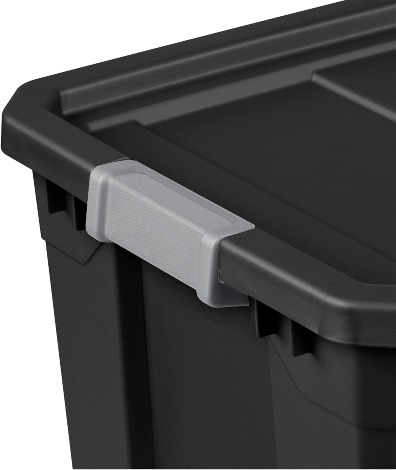 Sterilite Tote Stacker Black 19GA 14869006