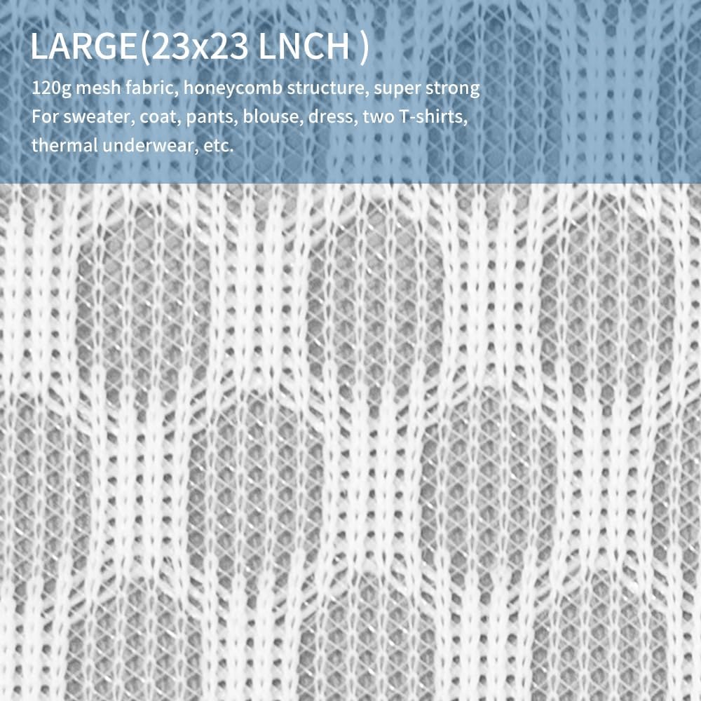 3 Pcs 24 * 24 inch large laundry bag, laundry storage, washing machine bag with zipper mesh, travel storage and sorting bag for Clothes,Fitted sheets,Sweater, Shoes