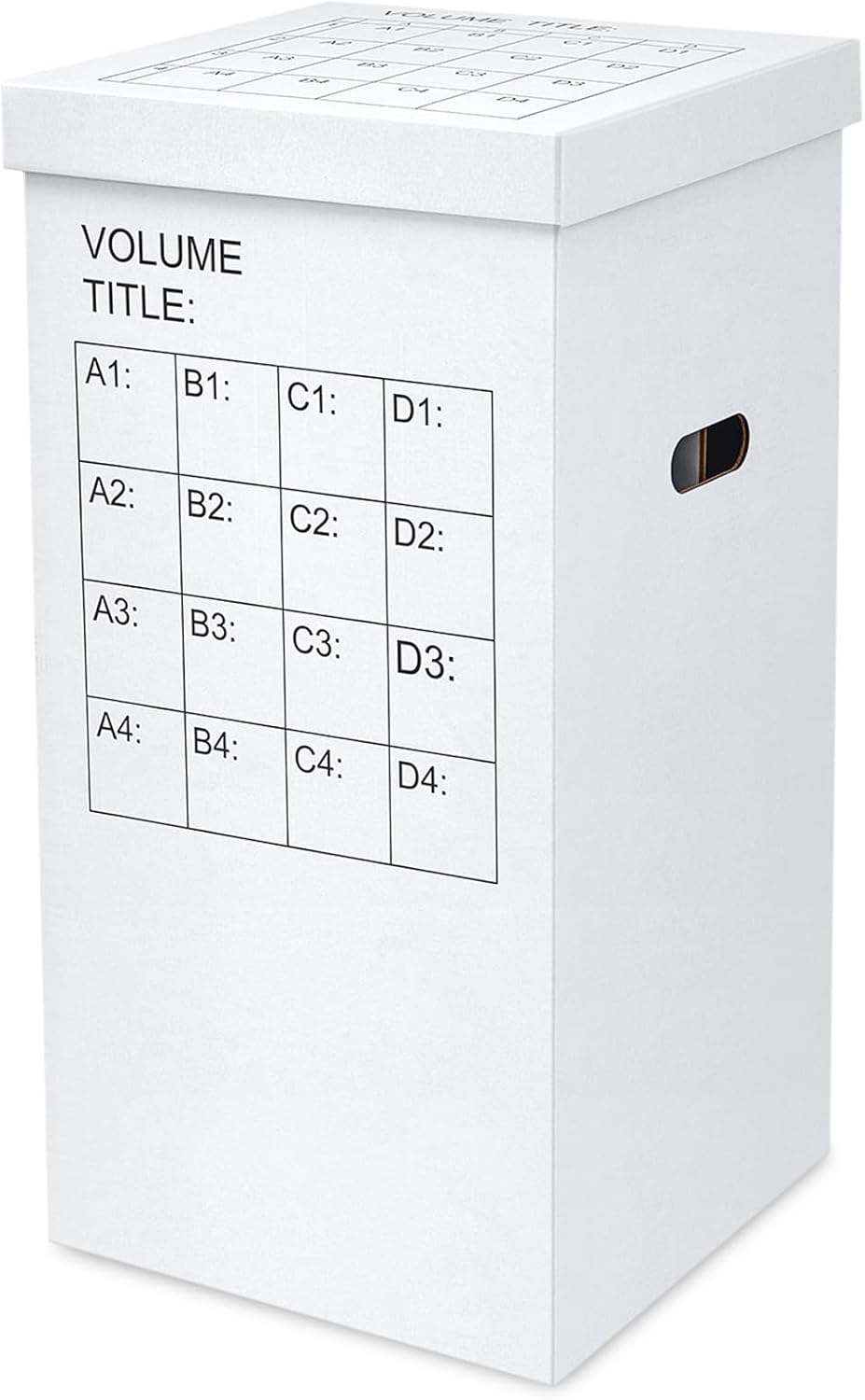 PerKoop 1 Pack Blueprint Holder Storage Organizer for Storing Poster Anchor Charts 16 Slots 25 x 14.2 x 14.2 Inch Blueprint Roll File Holder for Architectural Map School Office Home Items