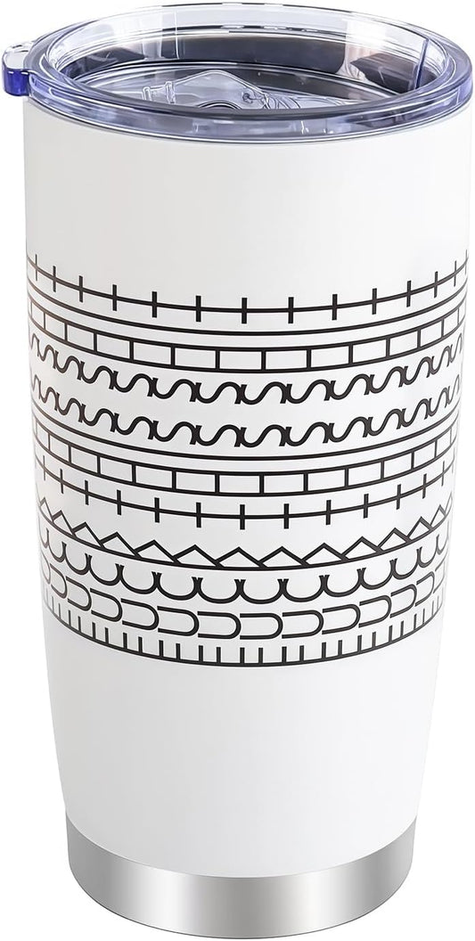 Hidden Message Coffee Mug 20oz, Gift for Work Bestie, Funny Coffee Mug, Modern Coffee Lover Gift for Friends, Family, Coworkers (White)