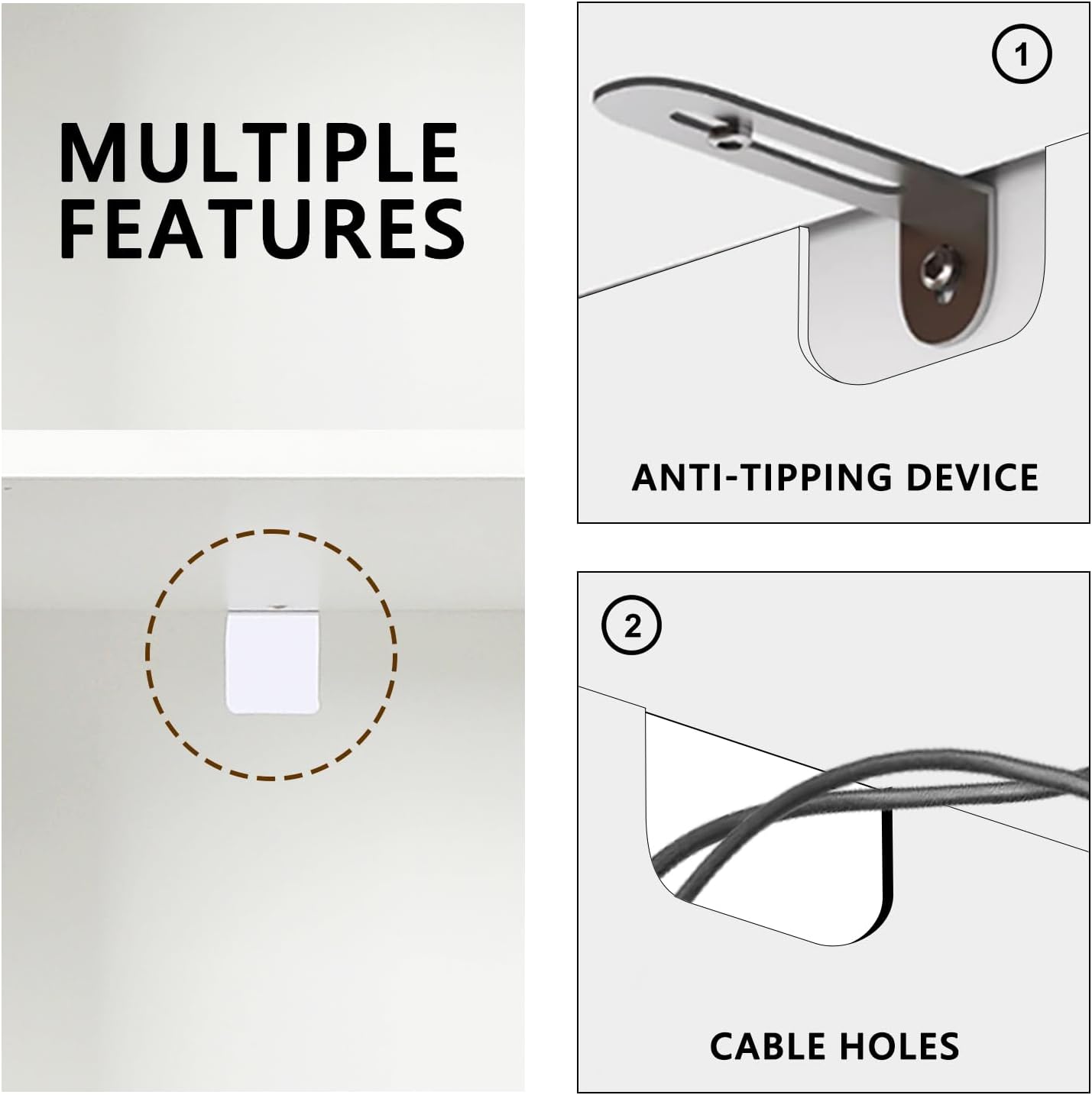 VAFHYLISS Cube Bookshelf, White Wooden Cube Storage Organizer, Freestanding Book Shelf,Cubby Shelf, Perfect Shelves for Bedroom, Kids Room, Closet, Classroom & Office (11-Cube)