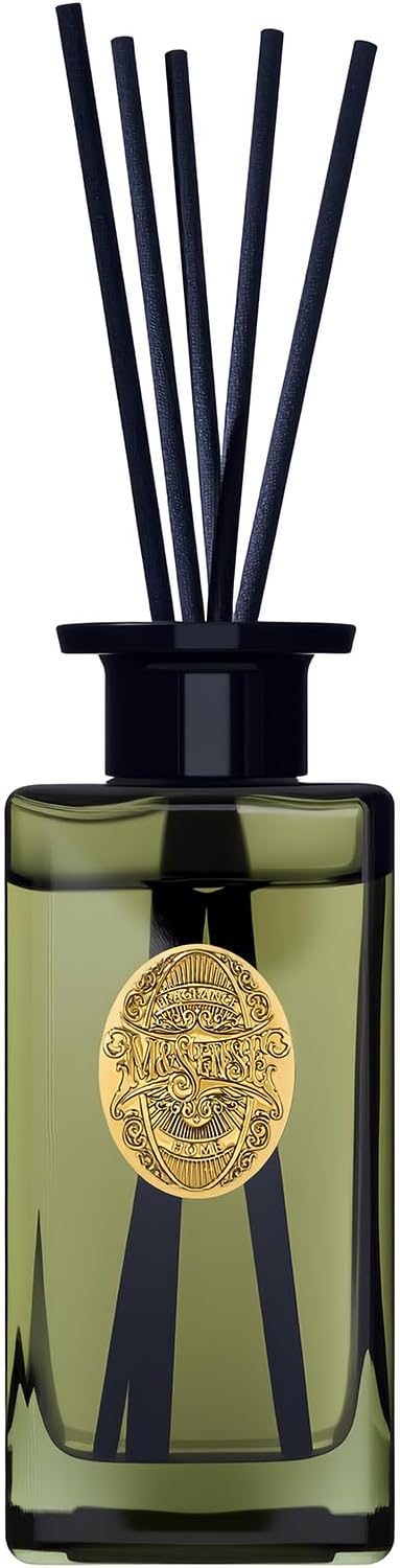 M&SENSE 10.14 oz Large Reed Diffuser Set | Bamboo Scent Oil Diffuser with Sticks | Hotel Collection Non-Toxic Essential Oil |for Bedroom Bathroom Living Room