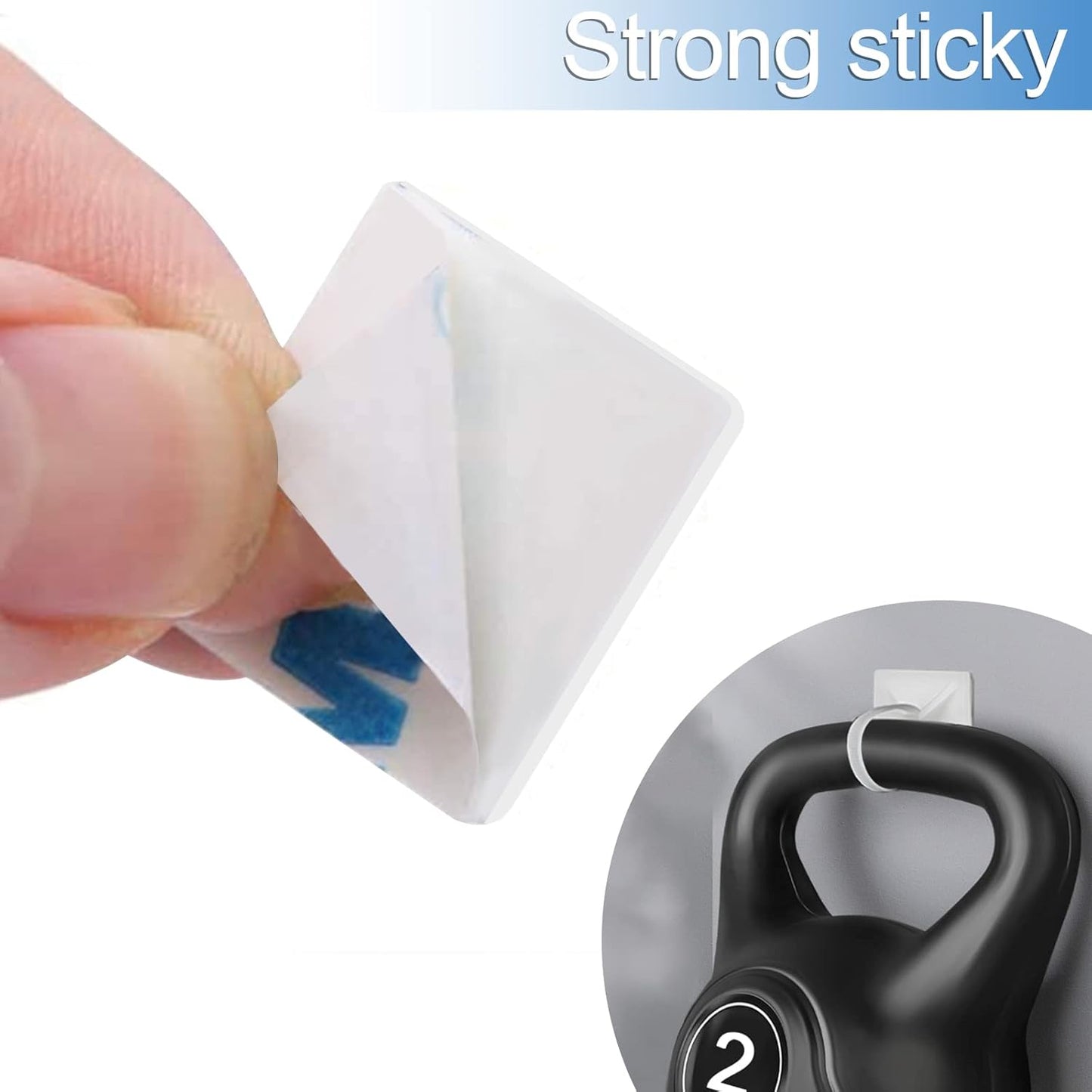 Zip Tie Mounts - SeuYeugX 100 PCS Cable Self Adhesive Mounts Set for Wire Management with Stick Pads Anchors Clips Squares Holders (White)