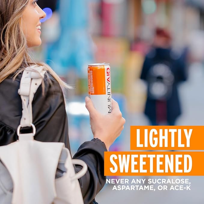 IMMUNITYAID Wellness Blend, With Echinacea, Zinc, Astragalus and Vitamin C, Only 45 Calories, 100% Clean, Vegan and Gluten-Free, No Artificial Flavors, Sodium or Caffeine, 12 Fl Oz (Pack of 4)