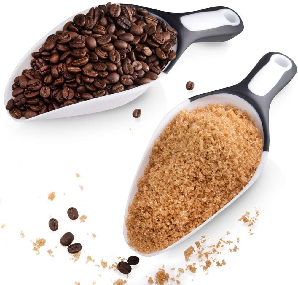 Rockland Guard Large Scooper for Dry Goods - Ice Scoop for Ice Machine Flour & Coffee Scoop - Dishwasher-Friendly Cup Measuring Scoop for Pet Dog & Cat Food, Kitchen & Pantry Ingredients - [1-Pack]