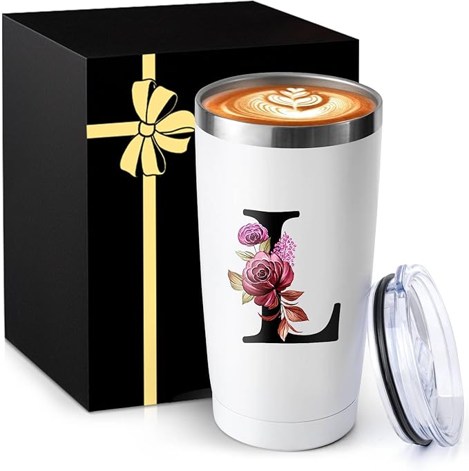 20 Oz Insulated Coffee Cup with Lid Car Tumbler Travel Mug Women Lady Boss Coworker Appreciation Colleague Gifts Manager Team Member Employee Executive Assistant Farewell Leaving Retirement Christmas
