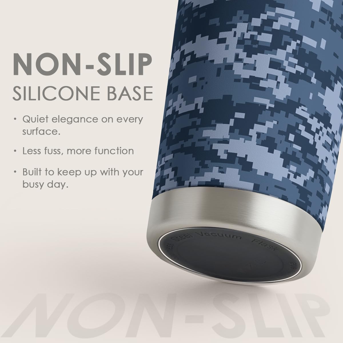 SANDJEST Camo Tumbler 20oz Stainless Steel Insulated, Camouflage Travel Coffee Cup, Gifts for Men Women, Hunting Lovers, Birthday Christmas