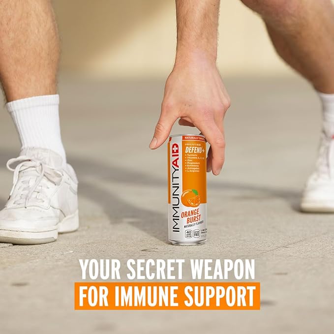 IMMUNITYAID Wellness Blend, With Echinacea, Zinc, Astragalus and Vitamin C, Only 45 Calories, 100% Clean, Vegan and Gluten-Free, No Artificial Flavors, Sodium or Caffeine, 12 Fl Oz (Pack of 4)