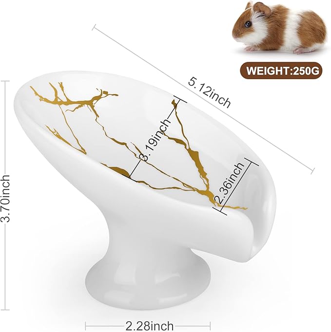 Soap Dish for Shower Ceramic Soap Holder Self Draining Leaf Shape Bar Soap Tray, Marble Pattern White Drain Soap Dish Holder for Bathroom,Easy Cleaning Keep Soap Dry