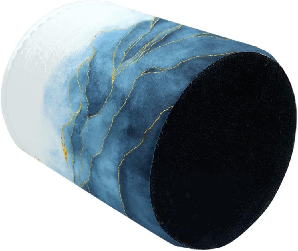 Marble Pen Holder Pencil Organizer Cute Pencil Cup Desk Decor Makeup Brush Holder PU Multifunctional Office Suppliesfor Home Classroom School