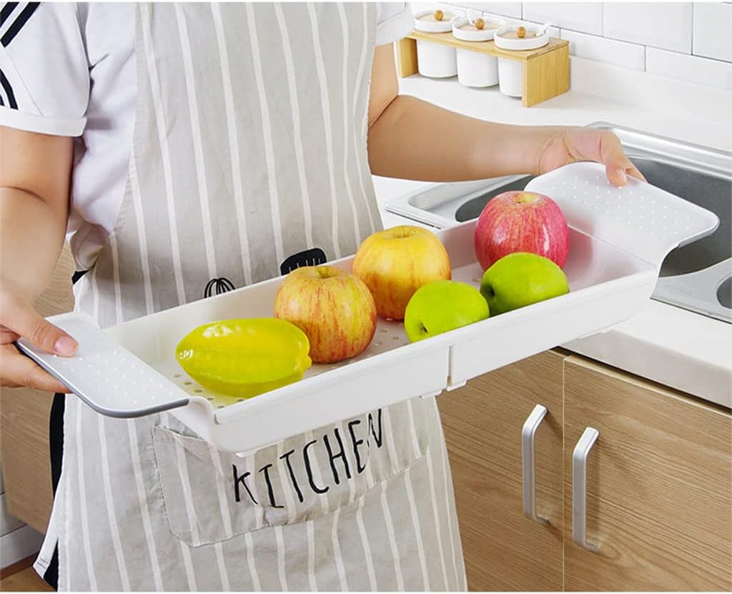 Bathtub Tray Expandable Bath Caddy Storage Rack Multifunctional Bathtub Tub Organizer for Deposit Wash Supplies,Book,Wine,Phone,Bathroom,Shower (White)