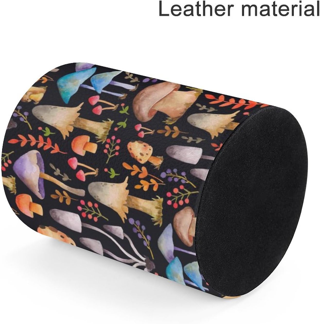 Mushrooms Pen Holder Pencil Organizer Cute Pencil Cup Desk Decor Makeup Brush Holder PU Multifunctional Office Suppliesfor Home Classroom School