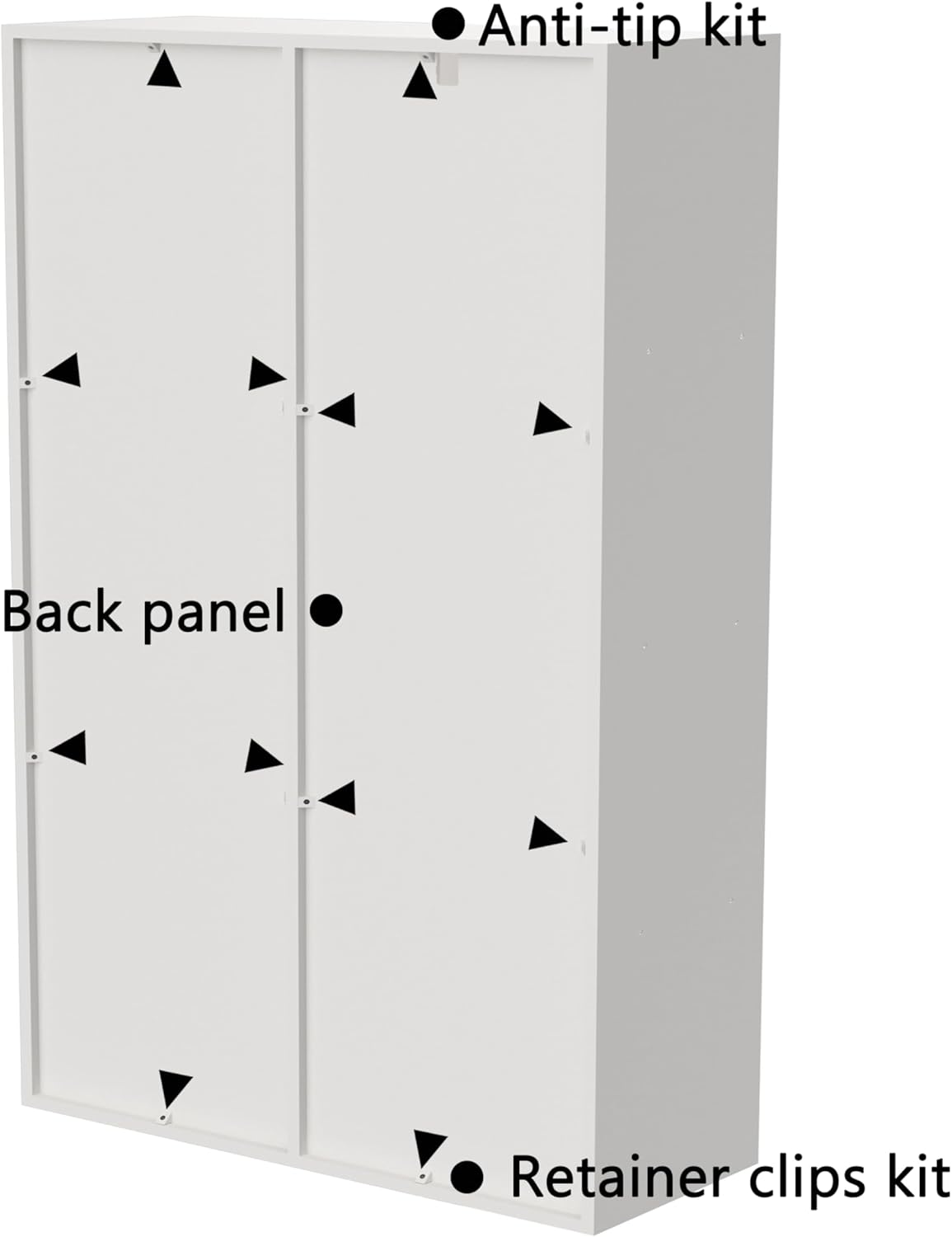 VAFHYLISS Cube Bookshelf, White Wooden Cube Storage Organizer, Freestanding Book Shelf, Cubby Shelf, Perfect Shelves for Bedroom, Kids Room, Closet, Classroom & Office (7-Cube)