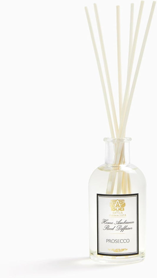 Antica Farmacista Home Ambiance Diffuser - Long-Lasting Reed Scent Diffuser - Luxury Room Freshener Gift - Prosecco, 3.4 fl oz