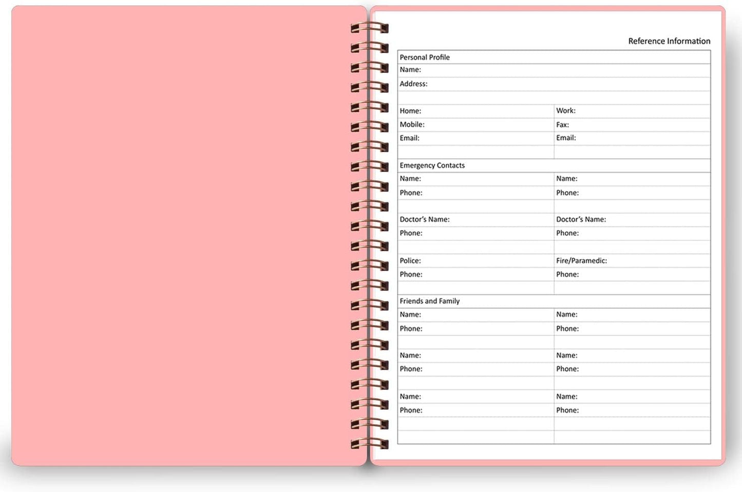 Undated Daily Planner - Undated Planner with Hourly Schedules, Action Items and Follow-up, A4 Daily Organizer Notebook to Increase Productivity, Appointment Book for Time Management, 8.5 × 11 Inch