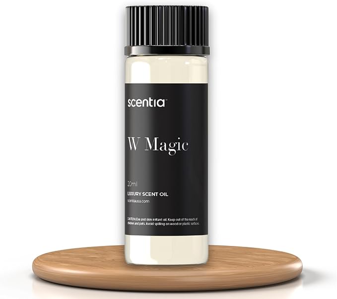 Scentia W Magic Hotel Diffuser Oil Inspired by W Signature Hotel - 20 mL 0.67 fl oz - Aromatherapy Oil for Diffusers, Candle Making & DIY Crafts - Thanksgiving & Holiday Gift