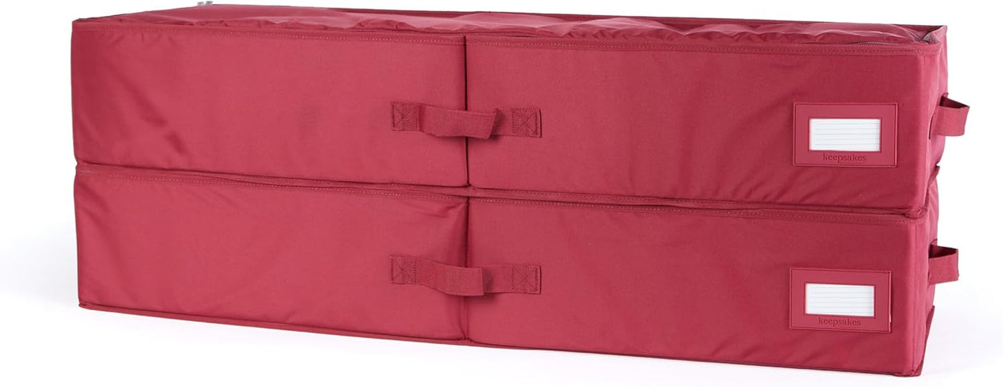 Covermates Keepsakes - Underbed Storage Bag - ID Window - Reinforced Handles - Indoor Storage, Scarlett Red
