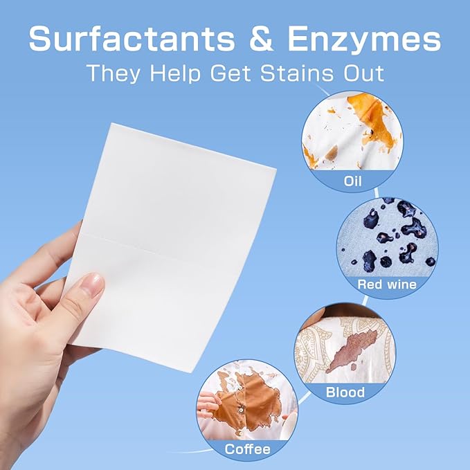 Soulink Original Laundry Detergent Sheets 240 Loads - Eco-Friendly, Plant-Based, Hypoallergenic, No Plastic Jug