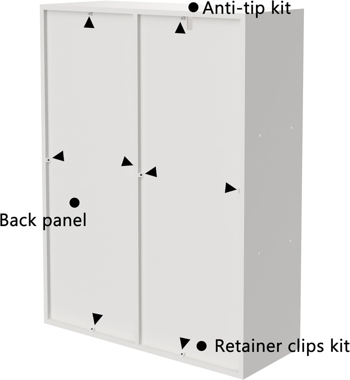VAFHYLISS Cube Bookshelf, White Wooden Cube Storage Organizer, Freestanding Book Shelf, Cubby Shelf, Perfect Shelves for Bedroom, Kids Room, Closet, Classroom & Office (5-Cube)