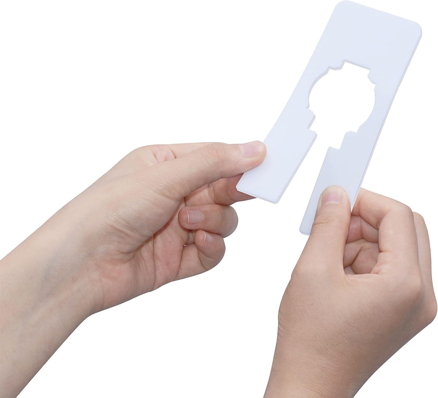 8 PCS Closet Rack Dividers, Wardrobe partition Board White Rectangular Clothing Hanger Dividers with a Bonus Marker, Writable & Reusable for Sorting Clothes Size, Color