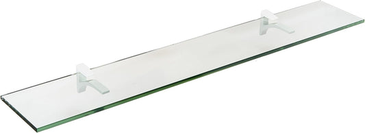 Spancraft Glass C-6x12-White Cardinal Glass Shelf, White, 6" x 12"