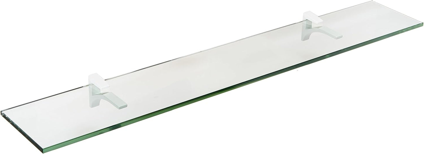 Spancraft Glass C-4.75x24-White Cardinal Glass Shelf, White, 4.75" x 24"